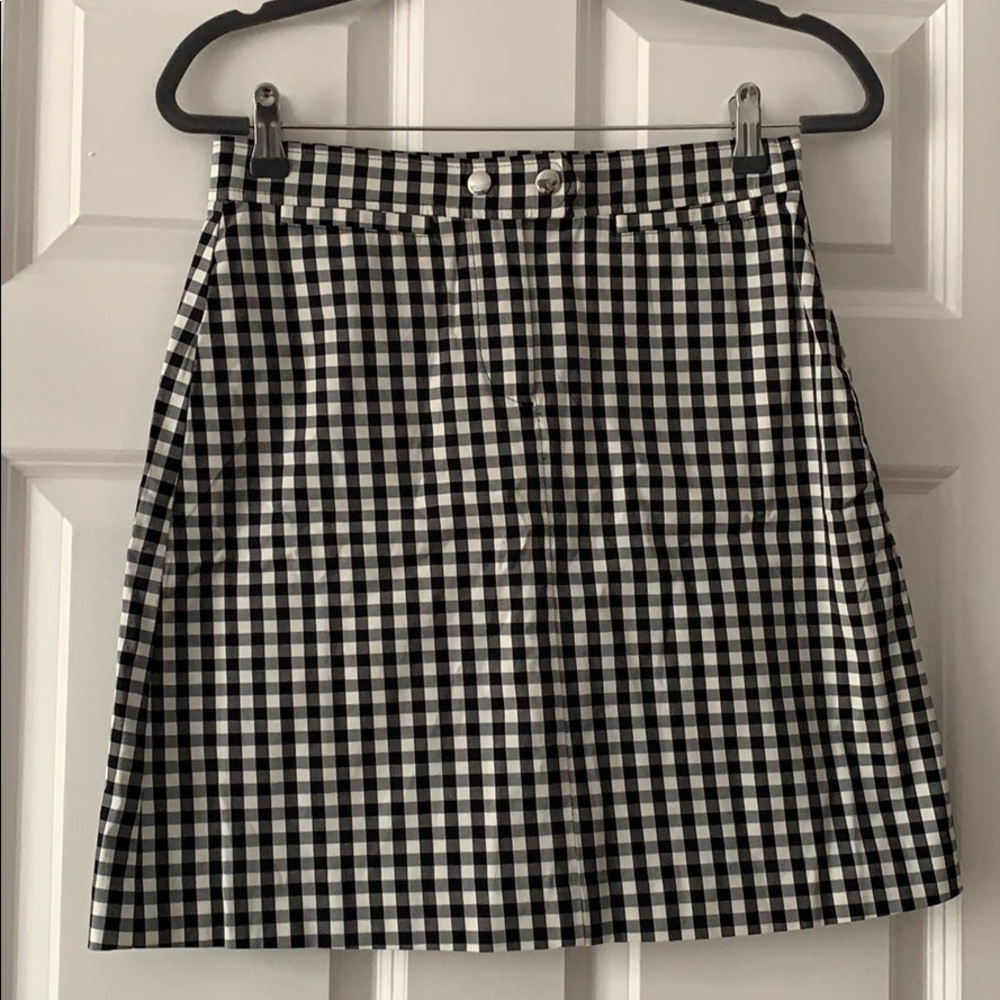 Ann Taylor Checkered Skirt